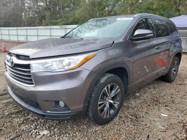 2016 TOYOTA HIGHLANDER XLE 2016 image