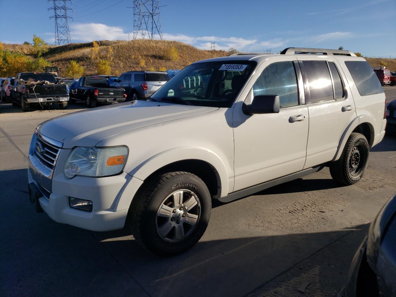 Изображение 1 2010 FORD EXPLORER XLT 2010 с VIN 1FMEU7DE3AUA30804