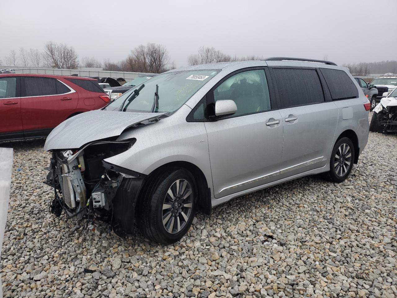 Image 1 of 2020 TOYOTA SIENNA XLE 2020 with VIN 5TDDZ3DC1LS233660