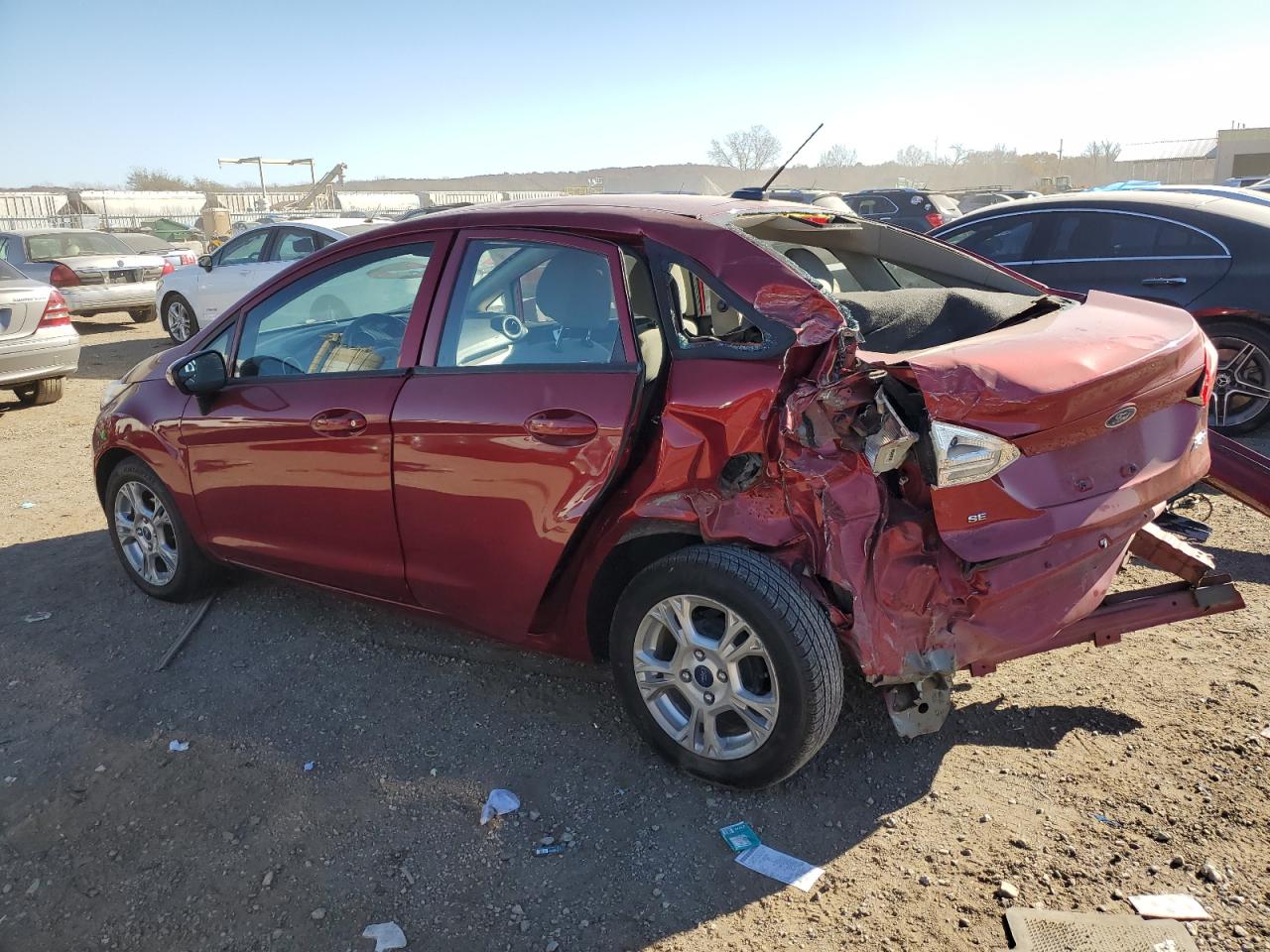 Изображение 2 2015 FORD FIESTA SE 2015 с VIN 3FADP4BJ6FM148997