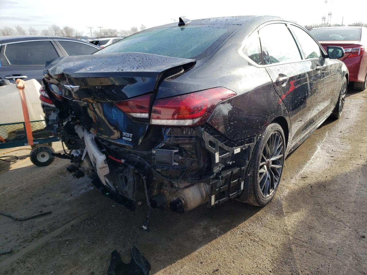 Obraz 3 z 2018 GENESIS G80 SPORT 2018 z VIN KMHGN4JB4JU256414