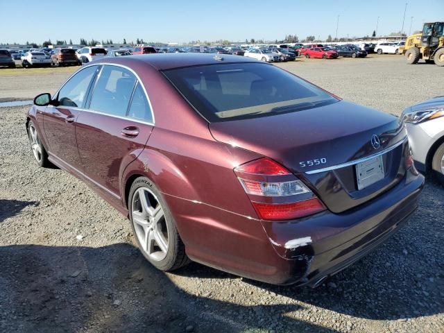 Image 2 of 2008 MERCEDES-BENZ S 550 2008 with VIN WDDNG71X38A221853