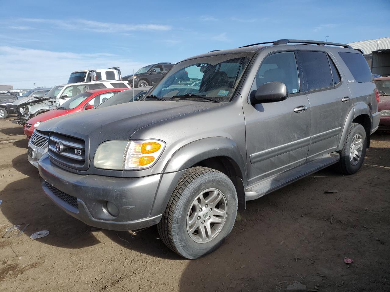 Изображение 1 2004 TOYOTA SEQUOIA LIMITED 2004 с VIN 5TDBT48A54S219625