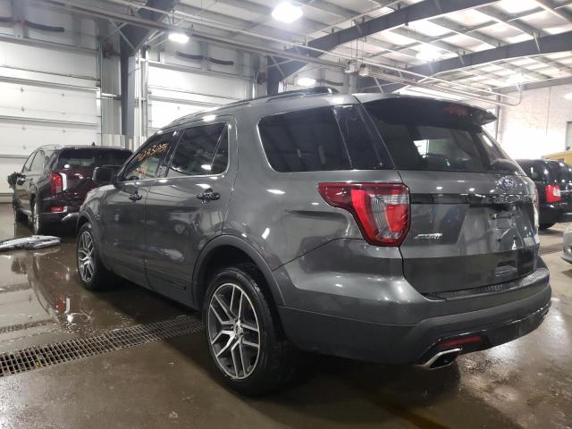 Изображение 2 2017 FORD EXPLORER SPORT 2017 с VIN 1FM5K8GT3HGD23777