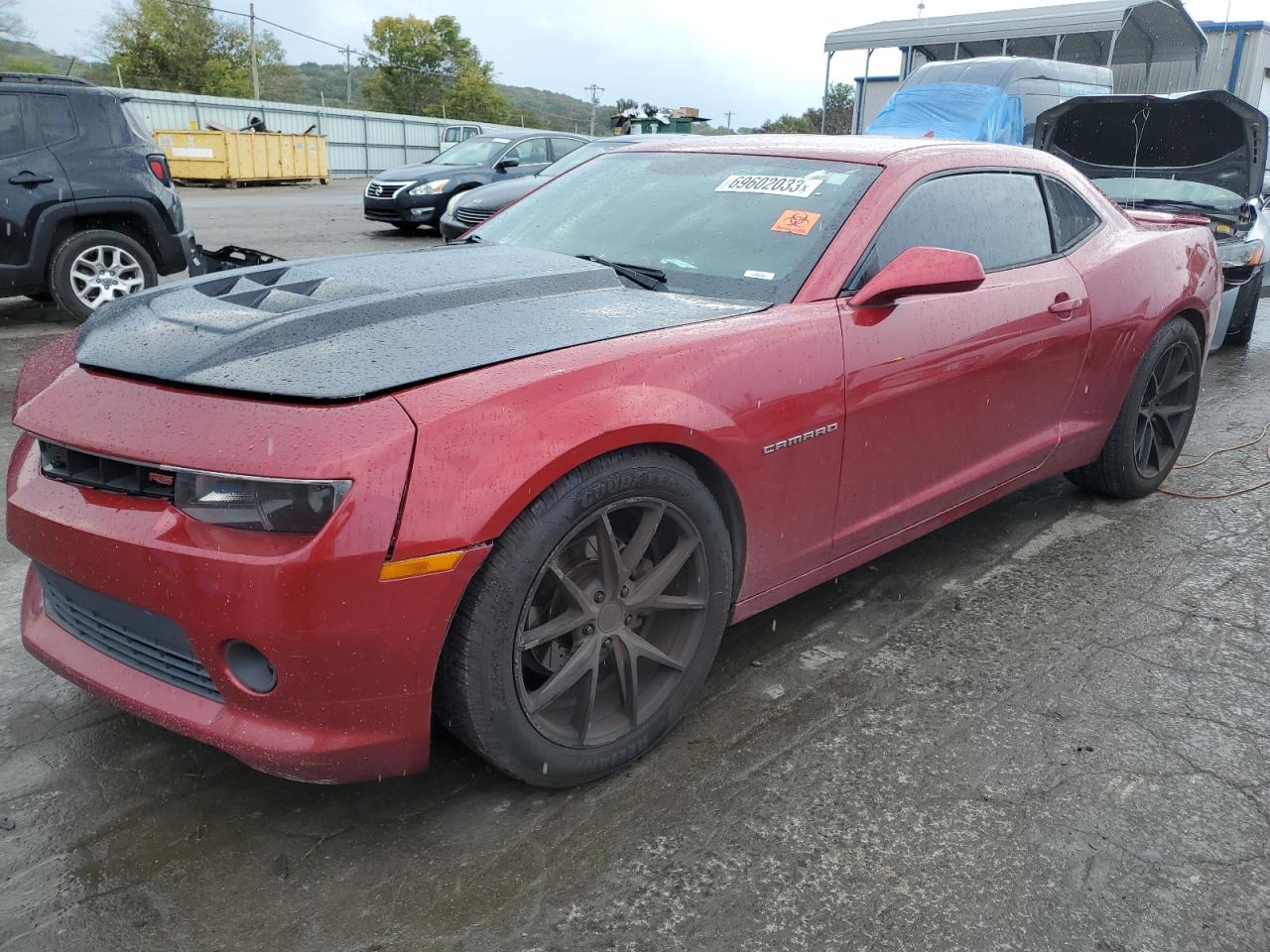 Image 1 of 2015 CHEVROLET CAMARO LT 2015 with VIN 2G1FD1E37F9148287
