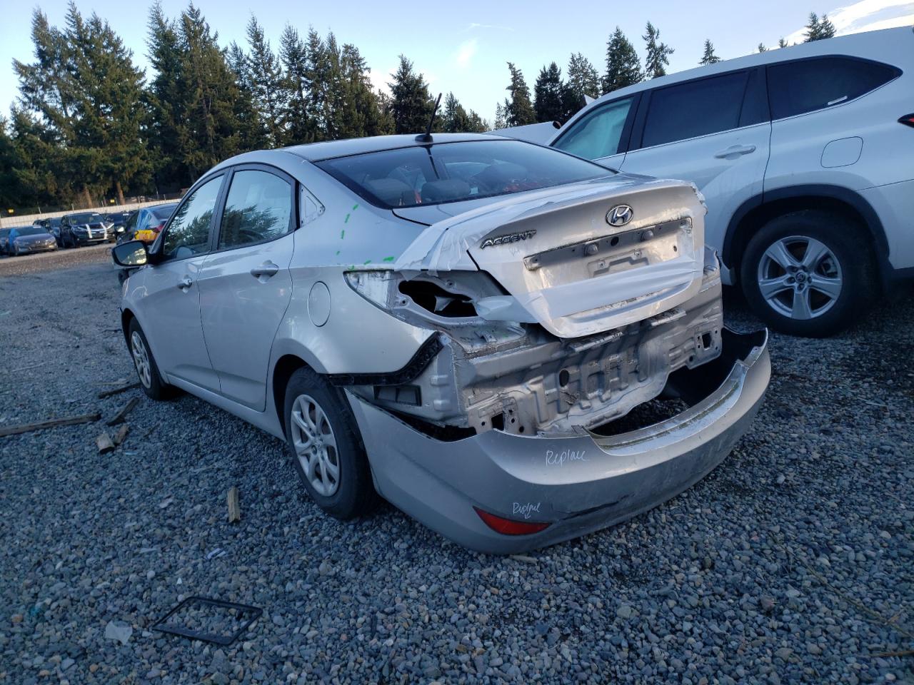Obraz 2 z 2013 HYUNDAI ACCENT GLS 2013 z VIN KMHCT4AE8DU429919