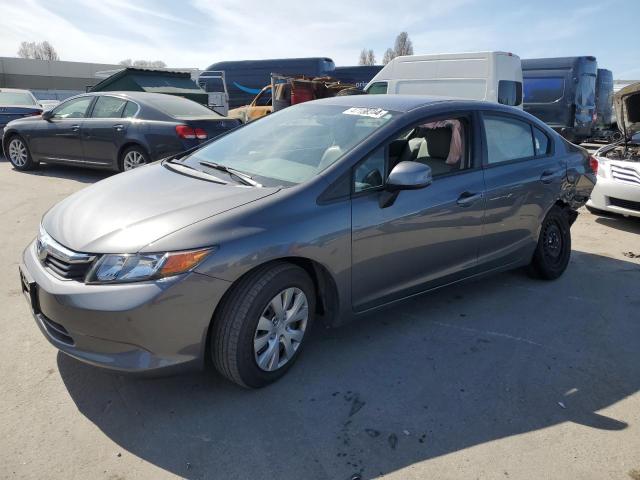 Image 1 of 2012 HONDA CIVIC LX 2012 with VIN 19XFB2F52CE367125