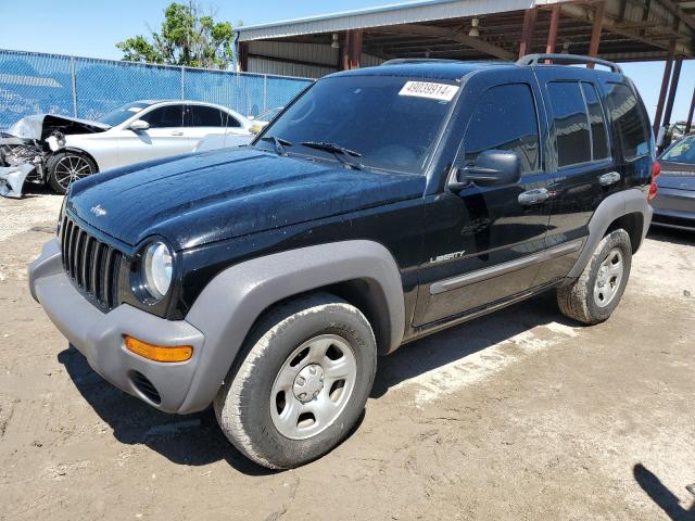 Obraz 1 z 2004 JEEP LIBERTY SPORT 2004 z VIN 1J4GK48KX4W183670