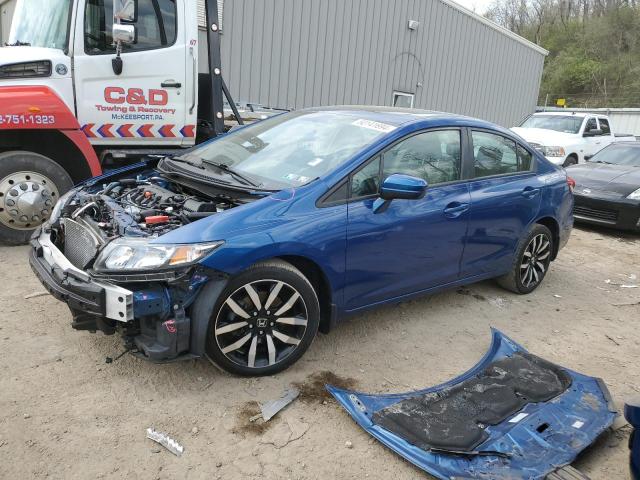 Image 1 of 2015 HONDA CIVIC EXL 2015 with VIN 19XFB2F91FE053375