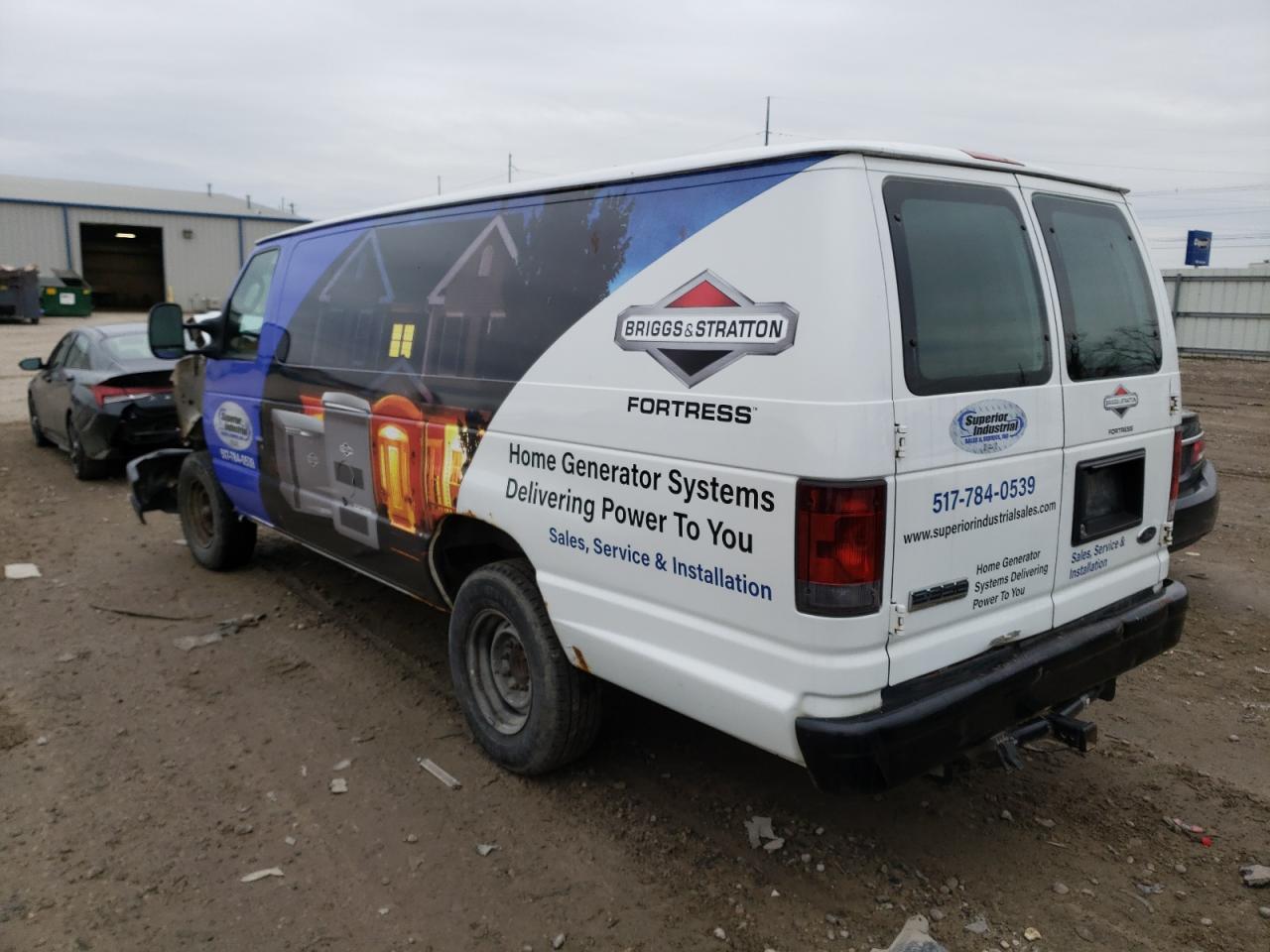 Image 2 of 2011 FORD ECONOLINE E350 SUPER DUTY VAN 2011 with VIN 1FTSS3EL9BDB29910