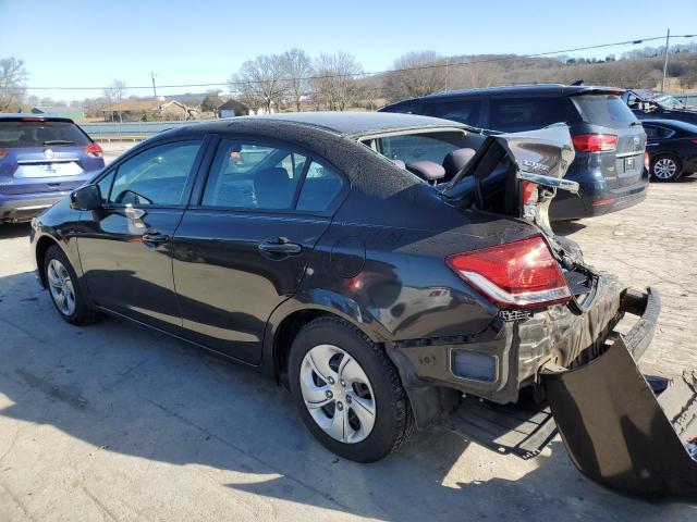 Image 2 of 2014 HONDA CIVIC LX 2014 with VIN 2HGFB2F55EH513039