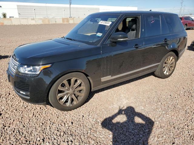 Image 1 of 2016 LAND ROVER RANGE ROVER HSE 2016 with VIN SALGS2PF4GA311460