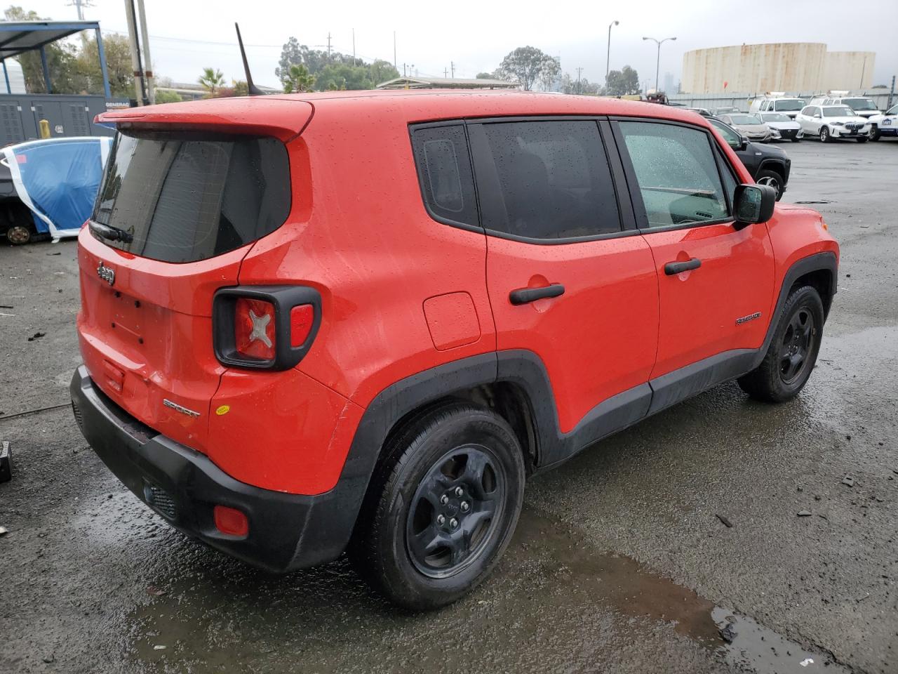 Image 3 of 2020 JEEP RENEGADE SPORT 2020 with VIN ZACNJAAB0LPL19516