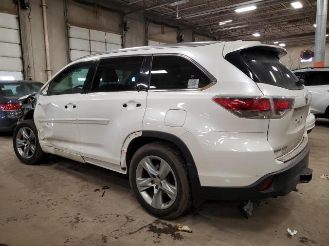 Image 2 of 2015 TOYOTA HIGHLANDER LIMITED 2015 with VIN 5TDDKRFH2FS103990