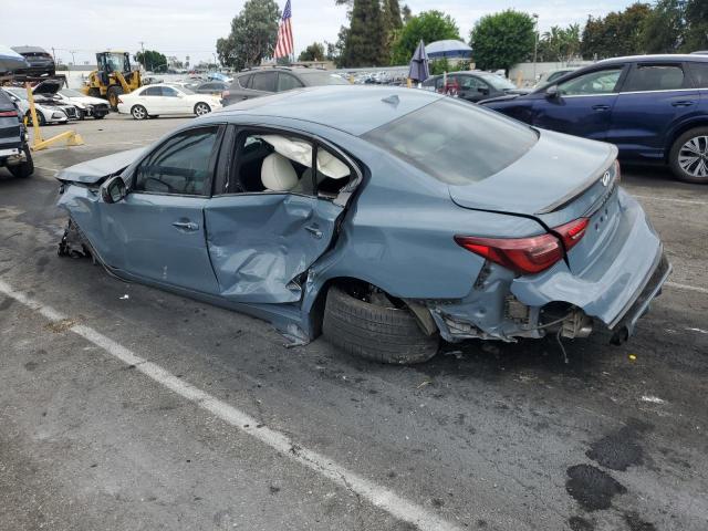 Image 2 of 2021 INFINITI Q50 RED SPORT 400 2021 with VIN JN1FV7DP3MM850041