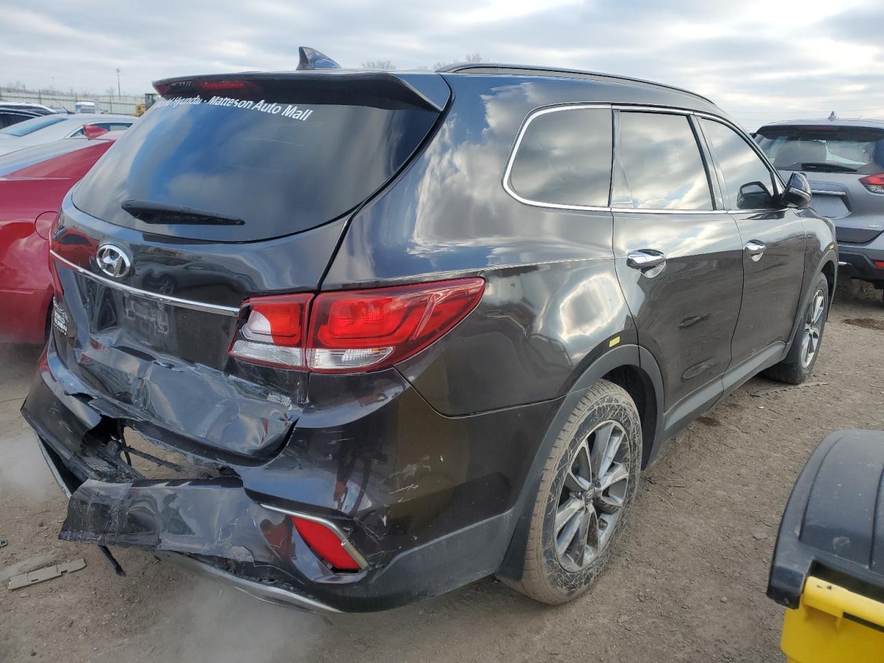Изображение 3 2018 HYUNDAI SANTA FE SE 2018 с VIN KM8SNDHF6JU293113
