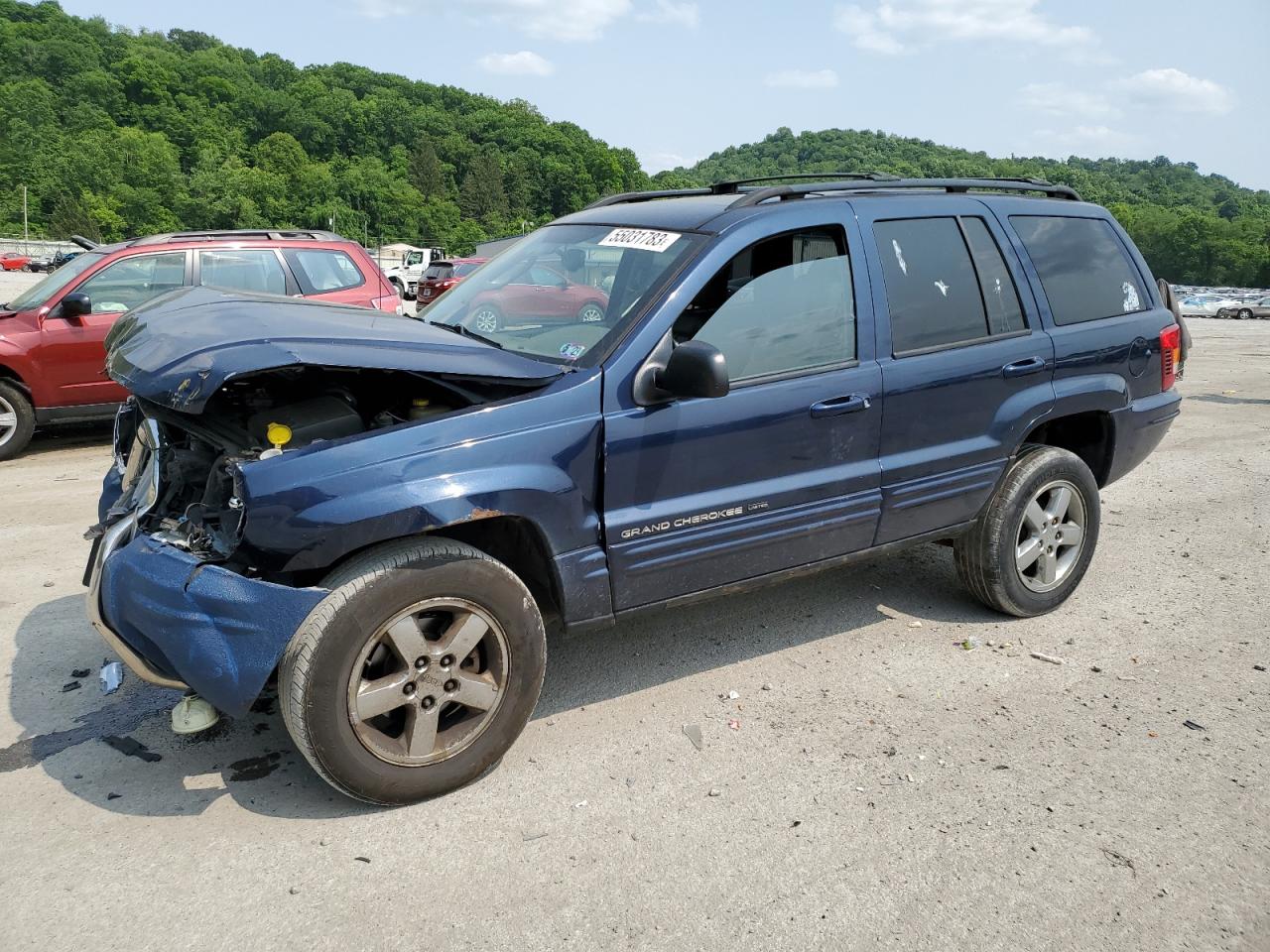 Image 1 of 2004 JEEP GRAND CHEROKEE LIMITED 2004 with VIN 1J4GW58N34C130198