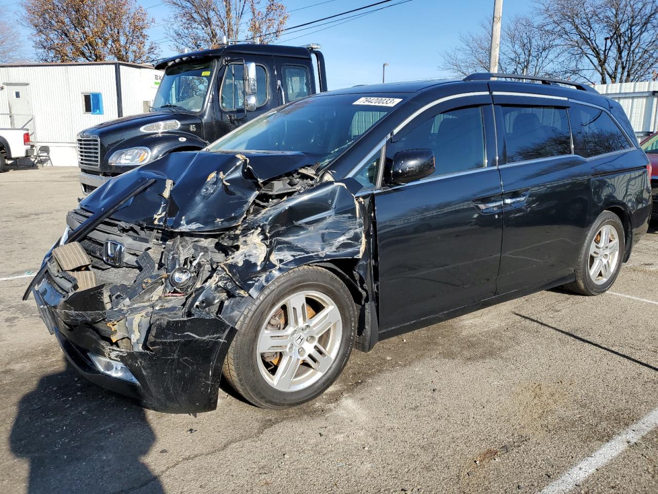 Image 1 of 2012 HONDA ODYSSEY TOURING 2012 with VIN 5FNRL5H99CB118715