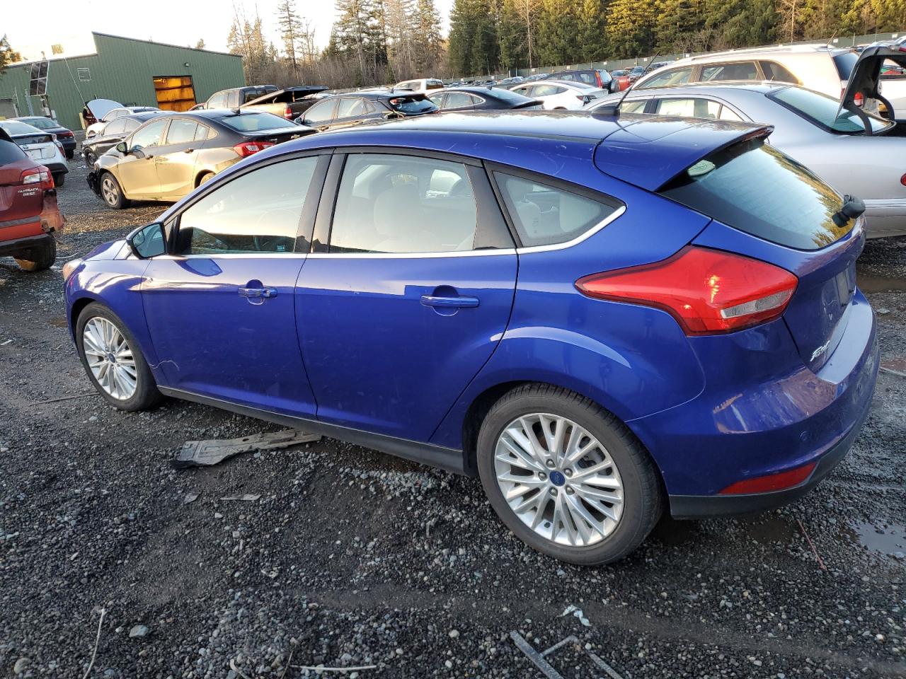 Image 2 of 2015 FORD FOCUS TITANIUM 2015 with VIN 1FADP3N21FL364224