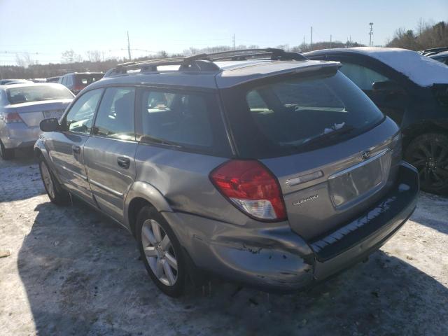 Изображение 2 2008 SUBARU OUTBACK 2.5I 2008 с VIN 4S4BP61C787322990