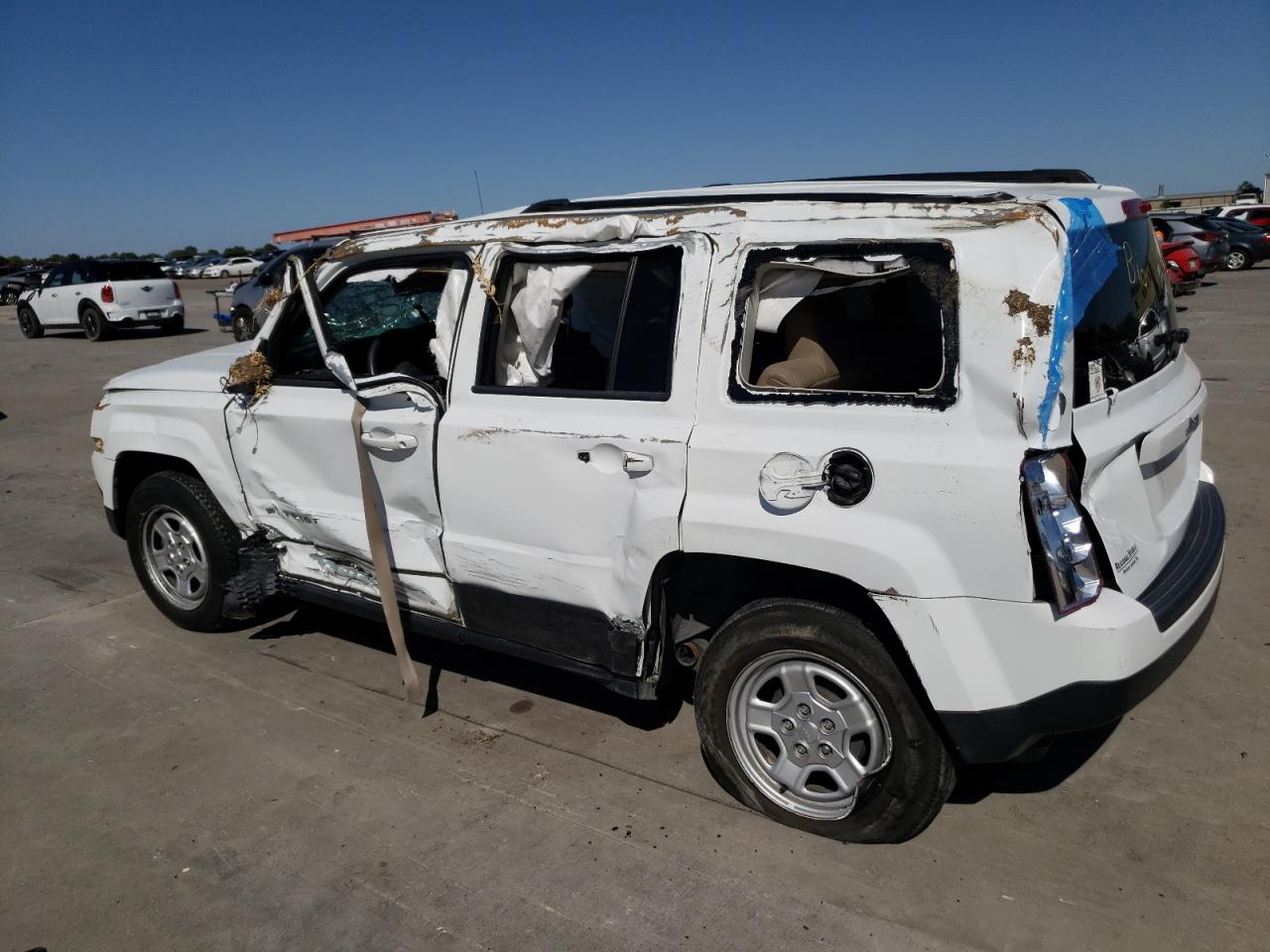 Image 2 of 2014 JEEP PATRIOT SPORT 2014 with VIN 1C4NJPBA1ED881227