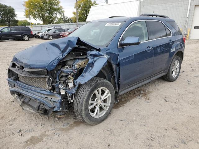 Image 1 of 2017 CHEVROLET EQUINOX LT 2017 with VIN 2GNFLFEK9H6212548