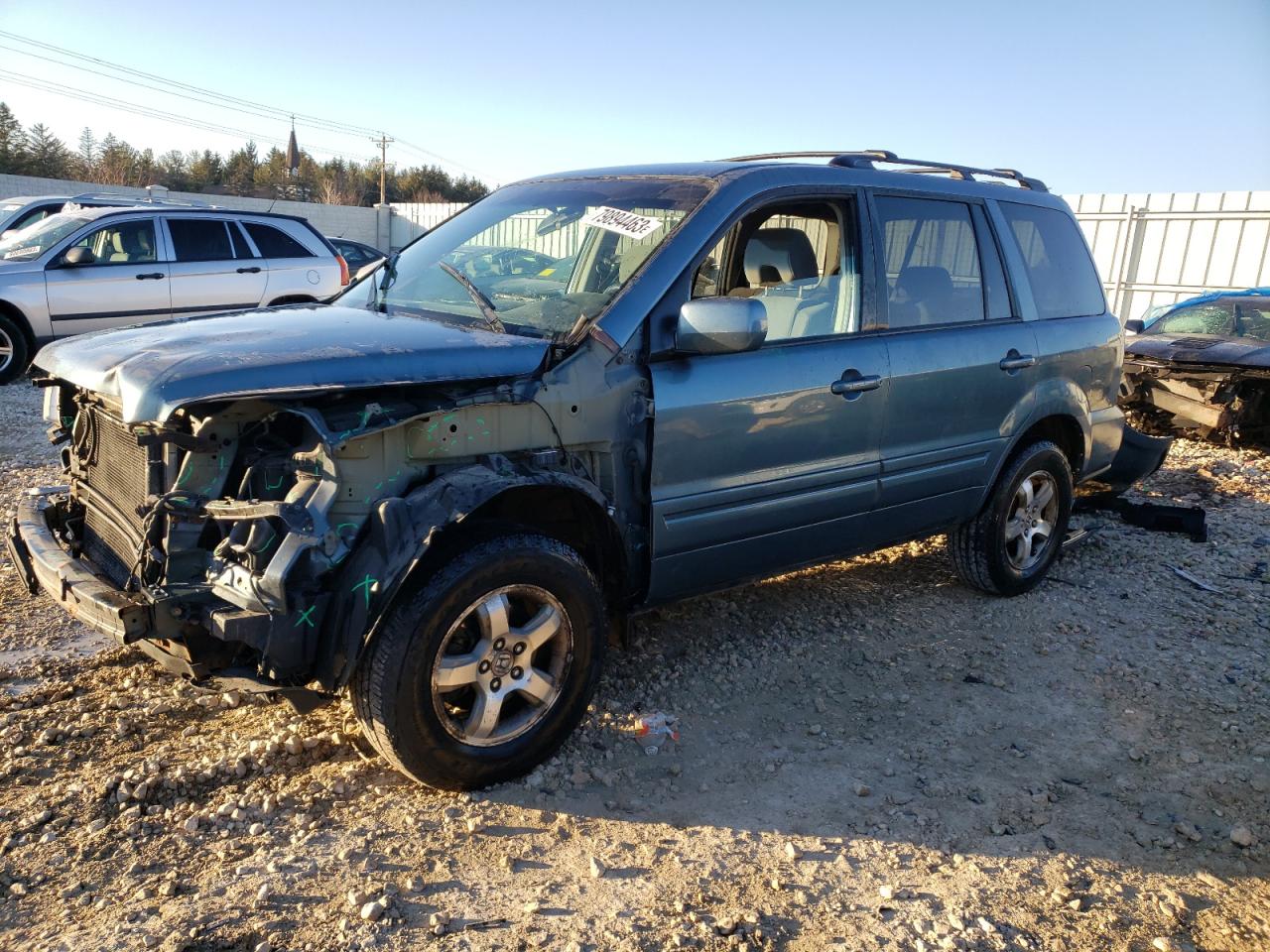 Изображение 1 2006 HONDA PILOT EX 2006 с VIN 5FNYF18496B009935