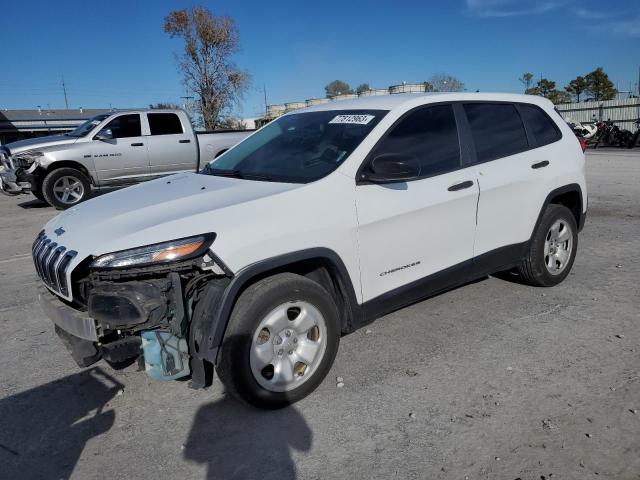 Image 1 of 2014 JEEP CHEROKEE SPORT 2014 with VIN 1C4PJLAB5EW162675