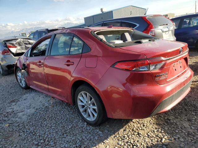 Image 2 of 2021 TOYOTA COROLLA LE 2021 with VIN JTDVPMAE0MJ123431