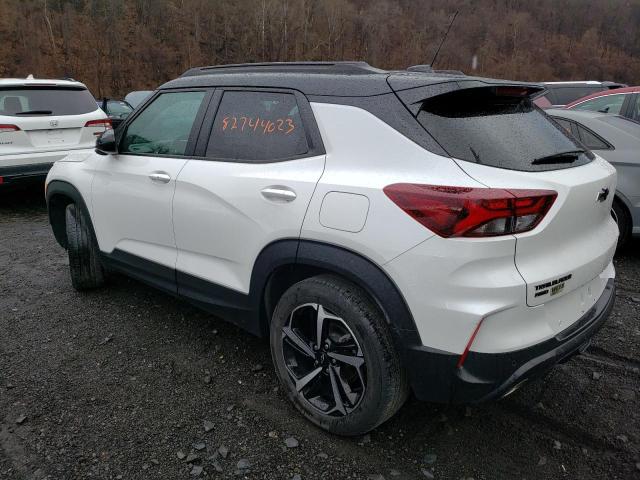 Изображение 2 2022 CHEVROLET TRAILBLAZER RS 2022 с VIN KL79MUSL1NB013651