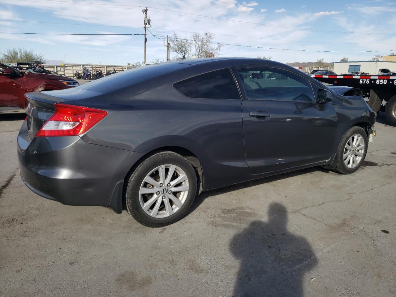 Image 3 of 2012 HONDA CIVIC EX 2012 with VIN 2HGFG3B81CH552330