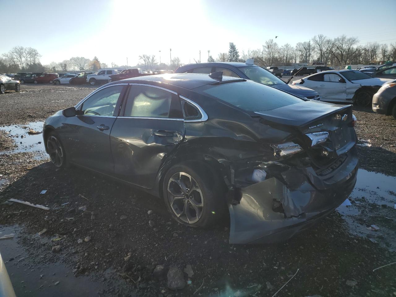 Image 2 of 2021 CHEVROLET MALIBU LT 2021 with VIN 1G1ZD5ST5MF060982