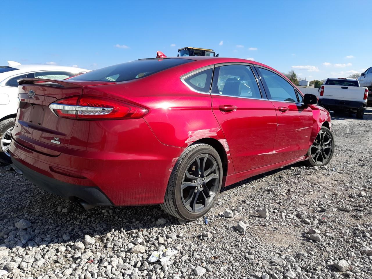 Изображение 3 2020 FORD FUSION SE 2020 с VIN 3FA6P0HDXLR142542