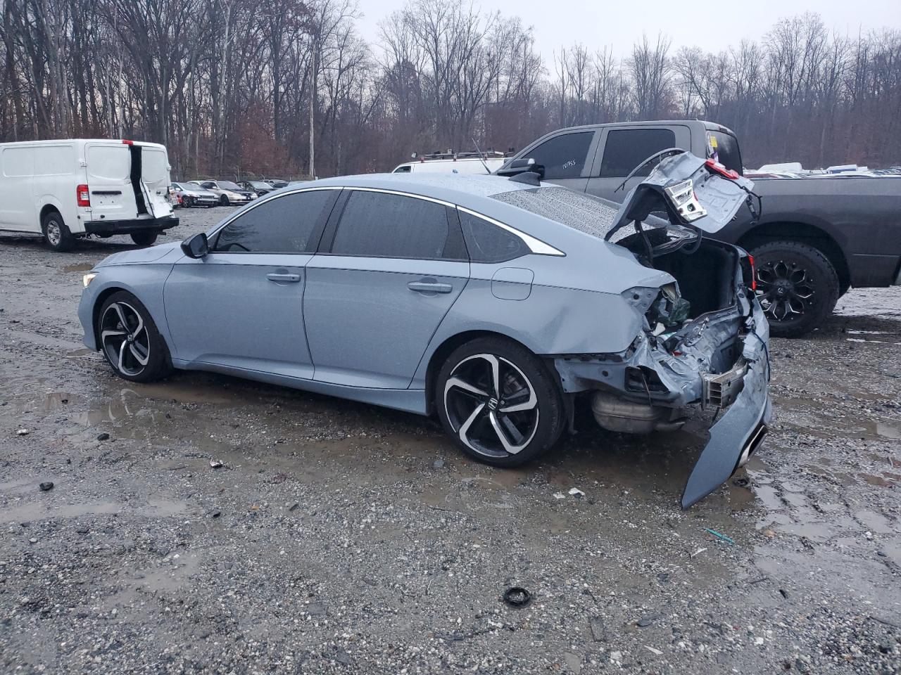 Image 2 of 2021 HONDA ACCORD SPORT 2021 with VIN 1HGCV1F34MA058720