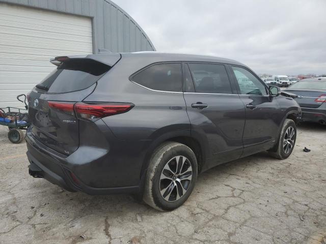 Изображение 3 2022 TOYOTA HIGHLANDER HYBRID XLE 2022 с VIN 5TDGBRCH7NS553358
