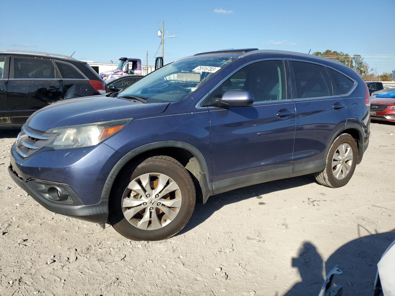 Изображение 1 2014 HONDA CR-V EXL 2014 с VIN 2HKRM4H78EH703182