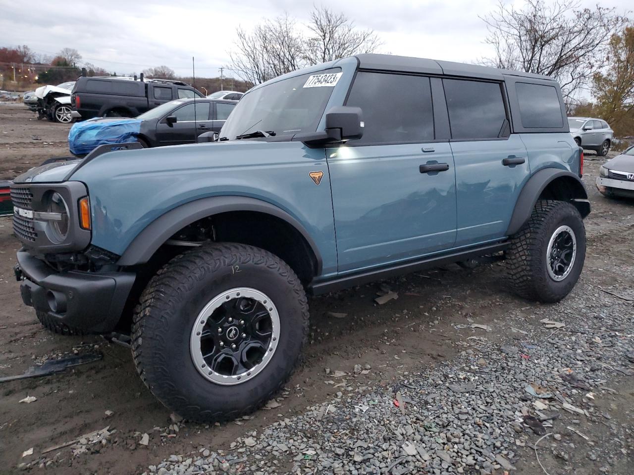 Image 1 of 2022 FORD BRONCO BASE 2022 with VIN 1FMEE5DP5NLB29056
