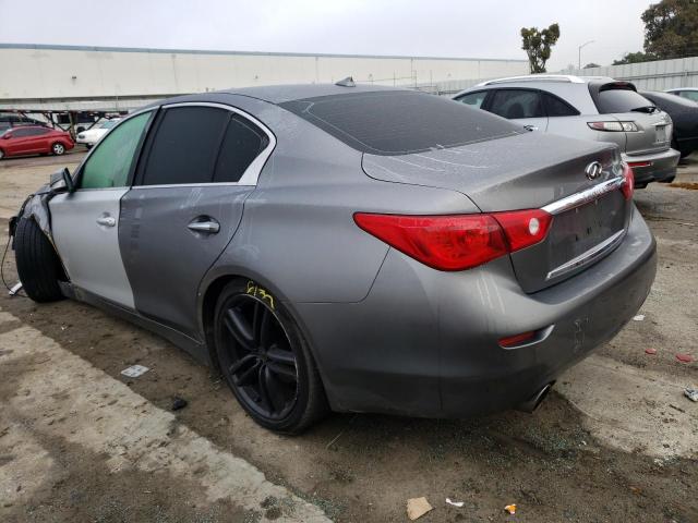 Image 2 of 2015 INFINITI Q50 BASE 2015 with VIN JN1BV7AP6FM354656