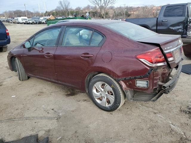 Image 2 of 2015 HONDA CIVIC LX 2015 with VIN 19XFB2F55FE263622