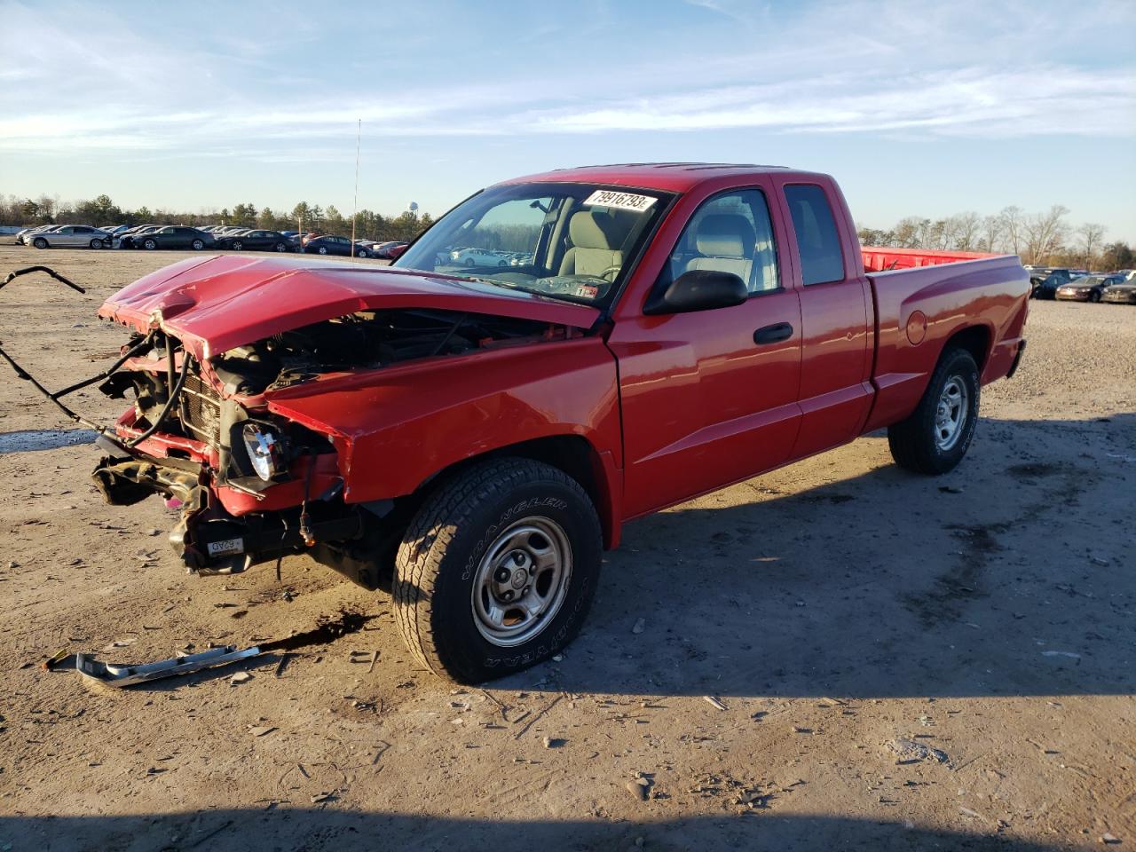Image 1 of 2006 DODGE DAKOTA ST 2006 with VIN 1D7HW22N16S595904