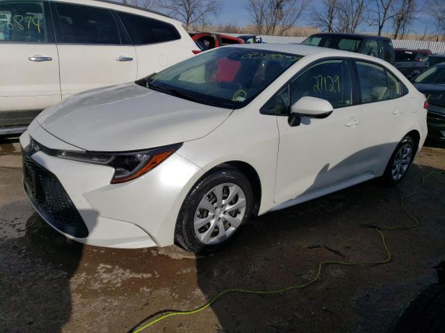Image 1 of 2021 TOYOTA COROLLA LE 2021 with VIN JTDEPMAE0MJ140097