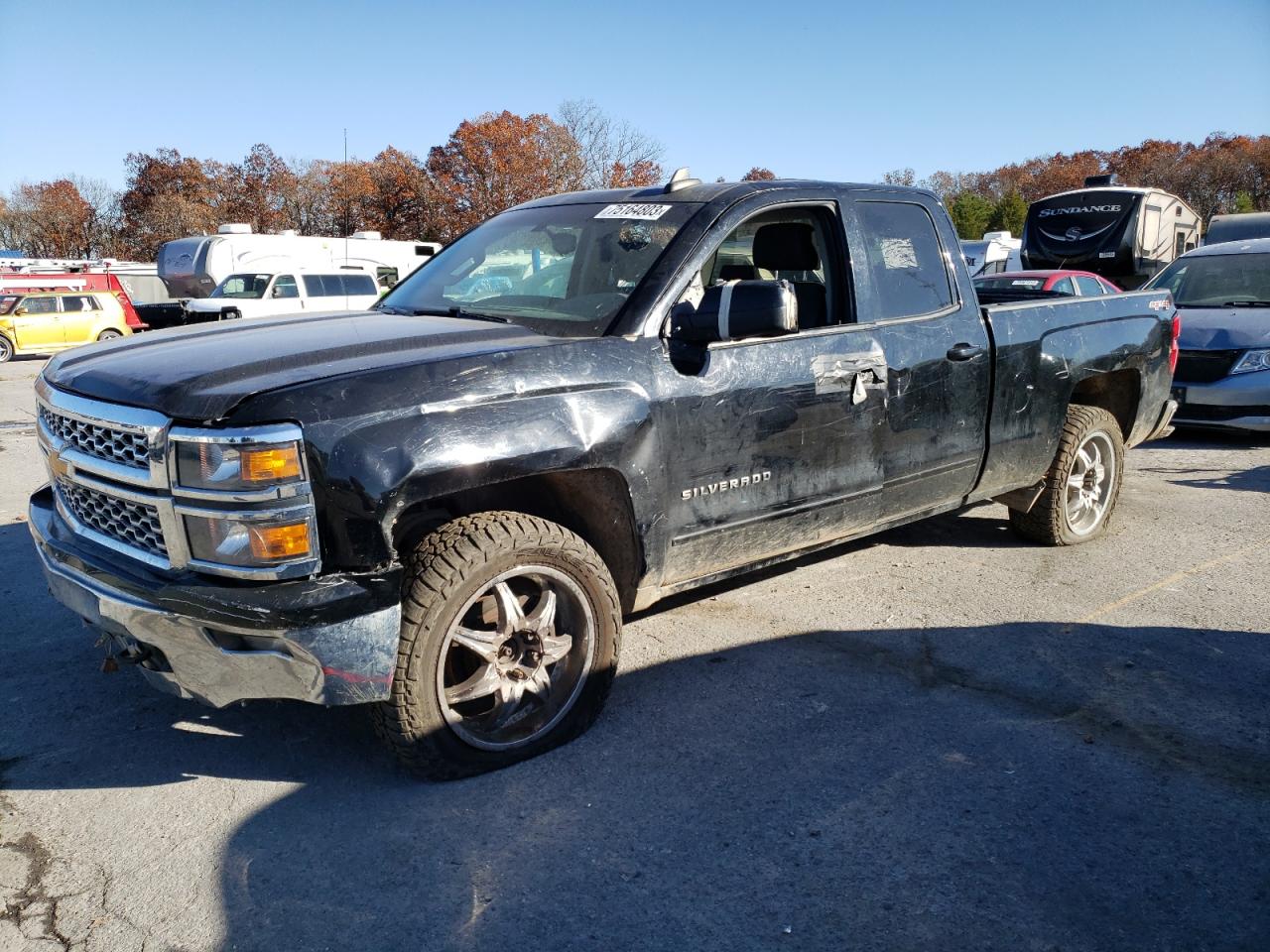 Image 1 of 2015 CHEVROLET SILVERADO K1500 LT 2015 with VIN 1GCVKREC2FZ247757