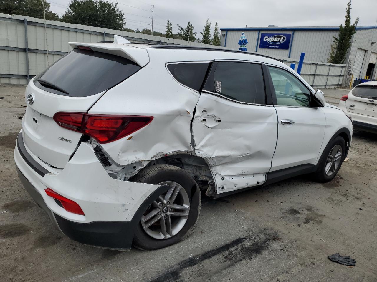 Image 3 of 2017 HYUNDAI SANTA FE SPORT  2017 with VIN 5XYZU3LB9HG478529