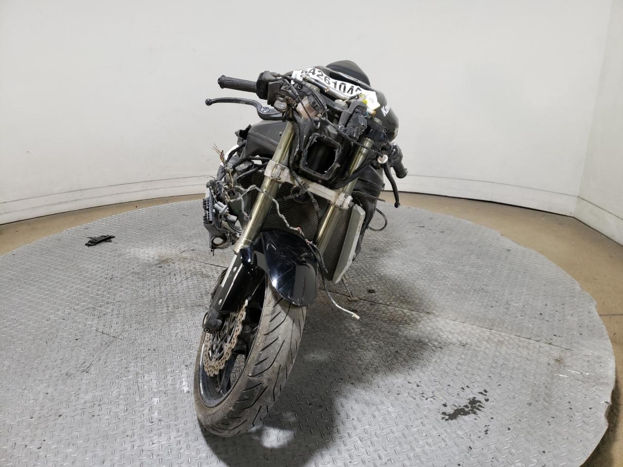 Image 2 of 2009 KAWASAKI ZX600 R 2009 with VIN JKAZX4R169A007803