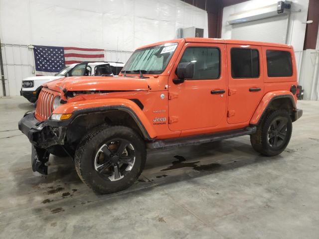 Image 1 of 2019 JEEP WRANGLER UNLIMITED SAHARA 2019 with VIN 1C4HJXEGXKW608347