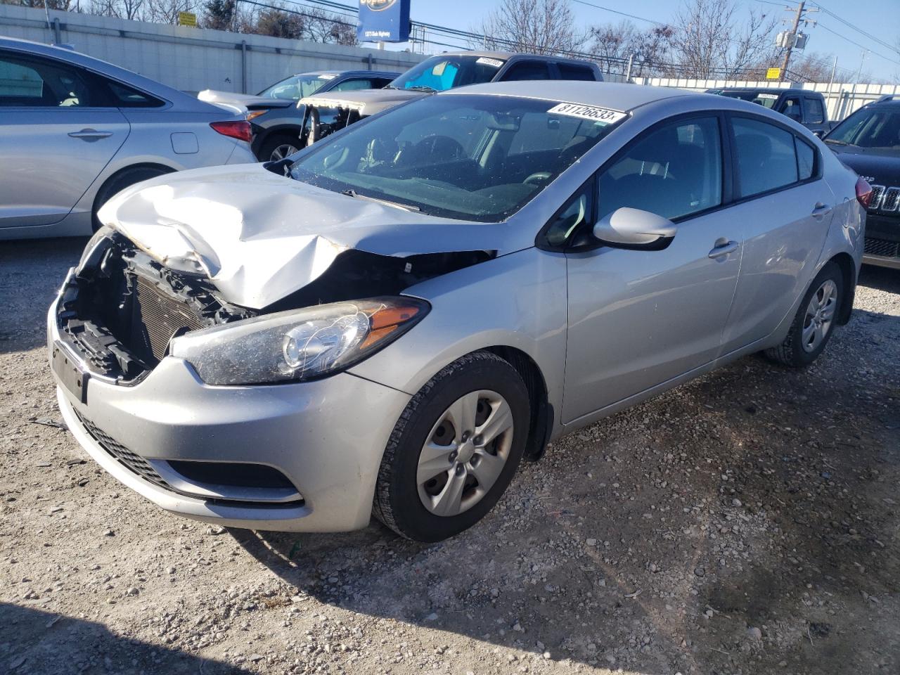 Image 1 of 2016 KIA FORTE LX 2016 with VIN KNAFK4A60G5567642