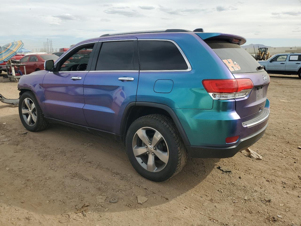 Image 2 of 2015 JEEP GRAND CHEROKEE LIMITED 2015 with VIN 1C4RJFBGXFC611856