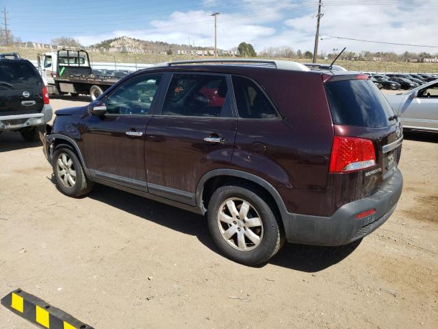 Image 2 of 2012 KIA SORENTO BASE 2012 with VIN 5XYKT3A68CG231196