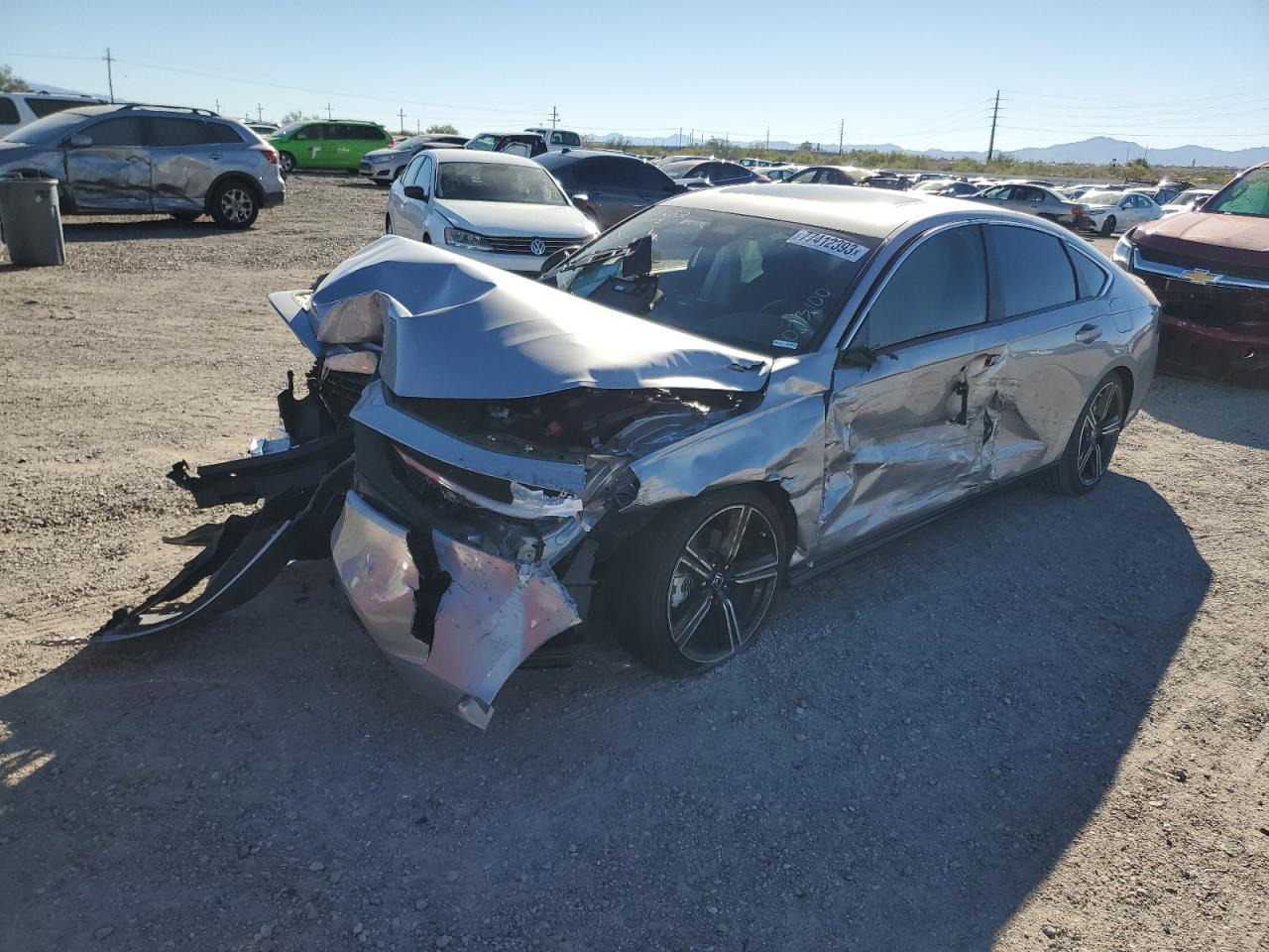 Image 1 of 2023 HONDA ACCORD HYBRID SPORT 2023 with VIN 1HGCY2F54PA023100