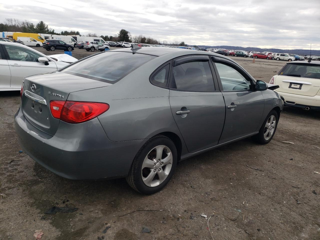 Image 3 of 2010 HYUNDAI ELANTRA BLUE 2010 with VIN KMHDU4AD5AU022595